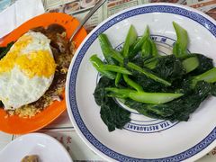 招牌黑椒汁猪扒煎双蛋饭-東發道茶冰廰(人民广场店)