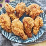 外酥里嫩的脆皮炸鸡腿