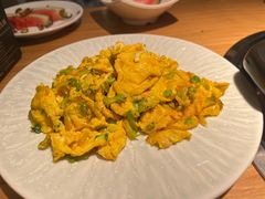 金雀花炒蛋-一朵菌·野生菌探索家火锅(南亚店)