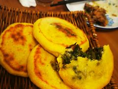 农家野菜团子-钰田大院·碳烤虹鳟鱼·怀柔地道农家菜(雁栖湖店)