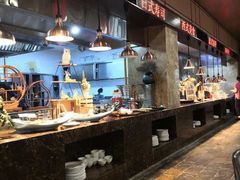 自助取餐区-东方苑自助餐厅(稻香湖景酒店)