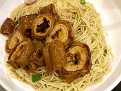 猪肠捞面-曾仔竹升面