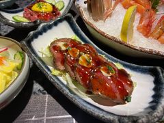 特色烤半生牛肉-大渔铁板烧(中山路八佰伴店)