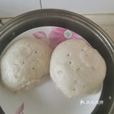 放大碗，盖上保鲜膜，半天功夫，面团大一倍，拿出来