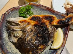 烤三文鱼头-大渔铁板烧(万象城店)