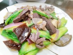 时菜炒鹅杂-鹅香阁私房菜(一鹅五味)