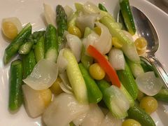 福果芦笋炒百合-北京四季酒店·采逸轩