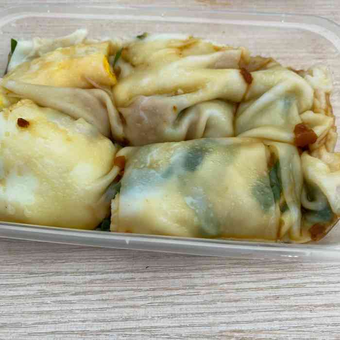 老地方盐田肠粉-"吃完海鲜过来打包肠粉,之前有看到推文说因.