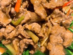 潮汕沙茶牛肉炒芥兰-大洋家·精品潮汕菜·生腌砂锅粥(天河东路店)