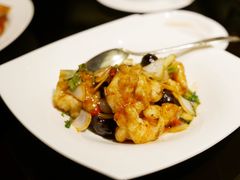黑蒜大千虾球-北京四季酒店·采逸轩