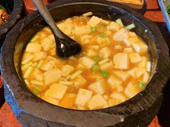 石锅鸡汤豆腐-绿茶餐厅(成都万象城店)