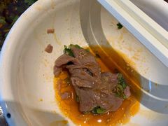 香菜牛肉-成都你六姐·牛肉冒菜(城市集市合生汇店)