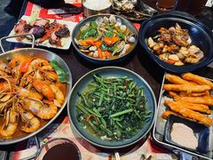 大款盐烤大公虾-钳真多钓虾馆·小龙虾海鲜烧烤(九六广场店)