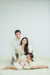 -时光纪亲子全家福照相馆(静安店母女写真父母纪念照)
