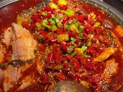 -探鱼·鲜青椒爽麻烤鱼(广州花都来又来店)