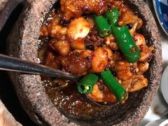石锅杭椒牛蛙-桂满陇-西湖船宴(西单大悦城店)