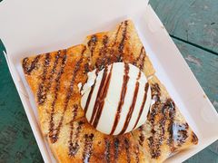 香草冰淇淋厚吐司-阿信厚吐司(曾厝垵店)