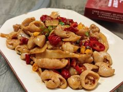 酸竹笋辣椒大肠-南雄雄州土菜餐厅(粤北大厦店)