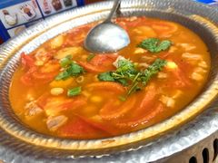 西红柿牛腩锅-小船渔村·大连菜(明泽街店)
