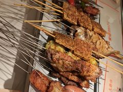 -宝记烧烤·碳锅羊肉·羊蝎子火锅·夜食社(文体路创始店)