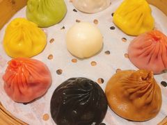翡翠水晶八色小笼包-翡翠拉面小笼包(岭南新天地店)