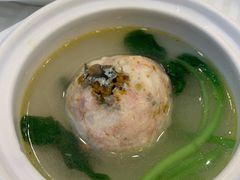 蟹粉狮子头-怡园饭店-餐厅(四望亭店)