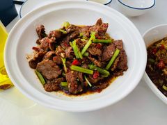 小炒黄牛肉-兰湘子·湘菜小炒(长安万科广场店)