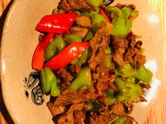 皱椒炒牦牛肉-缘生态云南菜·野生菌庭院餐厅(华侨城店)