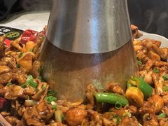 招牌蛙锅-老佛爷铜炉蛙锅(海岸城店)