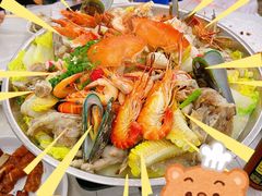 招牌海鲜骨煲-凤城康记饭店