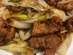 葱爆羊肉-京天红酒家(虎坊路店)