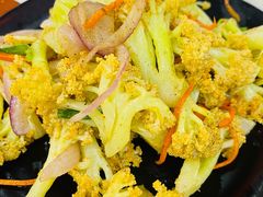 椒盐花菜-台州老六海鲜面馆(上南总店)