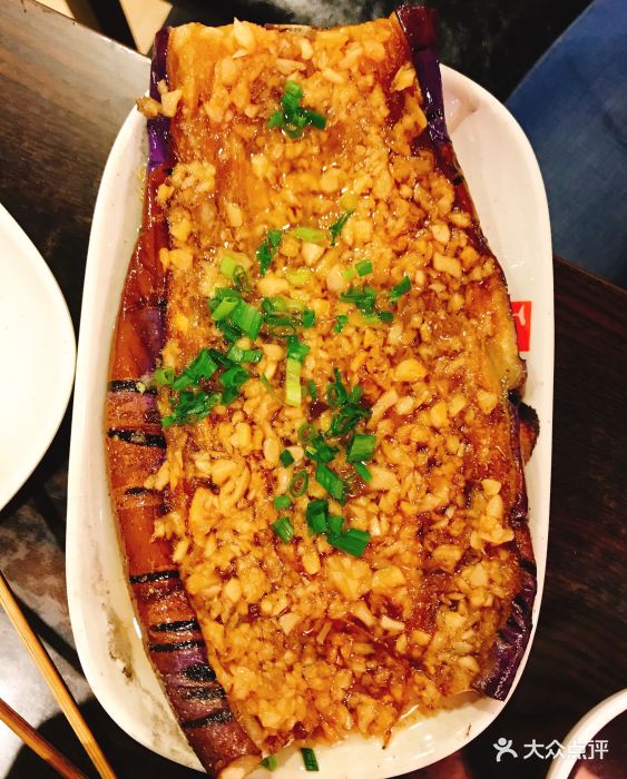 讲饮讲食 ● 烧烤工房烤茄子图片