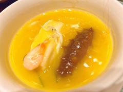 金汤无锡三白烩辽参-镇江苏宁万豪酒店-苏筵中餐厅
