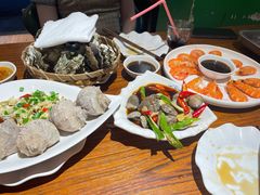 竹篮生蚝-全渔村小海鲜