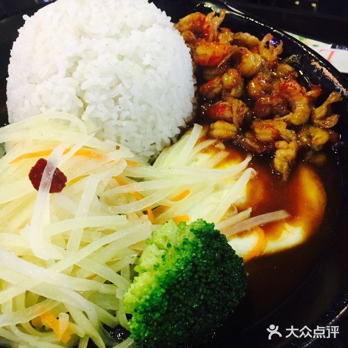 郑文琪龙虾盖浇饭(悦荟广场店)-招牌龙虾盖浇饭(麻辣)图片-南宁美食