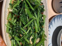 水豆鼔炒蓬蒿菜-山石榴·贵州菜(丰盛里店)