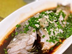 鲈鱼葱油-迎晨餐厅(青芝坞店)