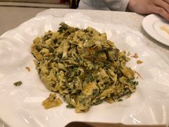 香椿炒鸡蛋-汇贤府·李氏鲁菜(五棵松店)