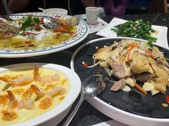 鲜虾芝士焗豆腐-新兴·金羊座·粤菜点心(乐峰店)
