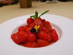 蜜汁圣女果-将相和·海鲜蒸饺大连菜