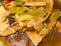 锅巴肉片-万重锦·人文川菜馆(骡马市店)