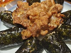 -明洞阿姨·韩式酱蟹烤肉·创意料理(三元桥店)