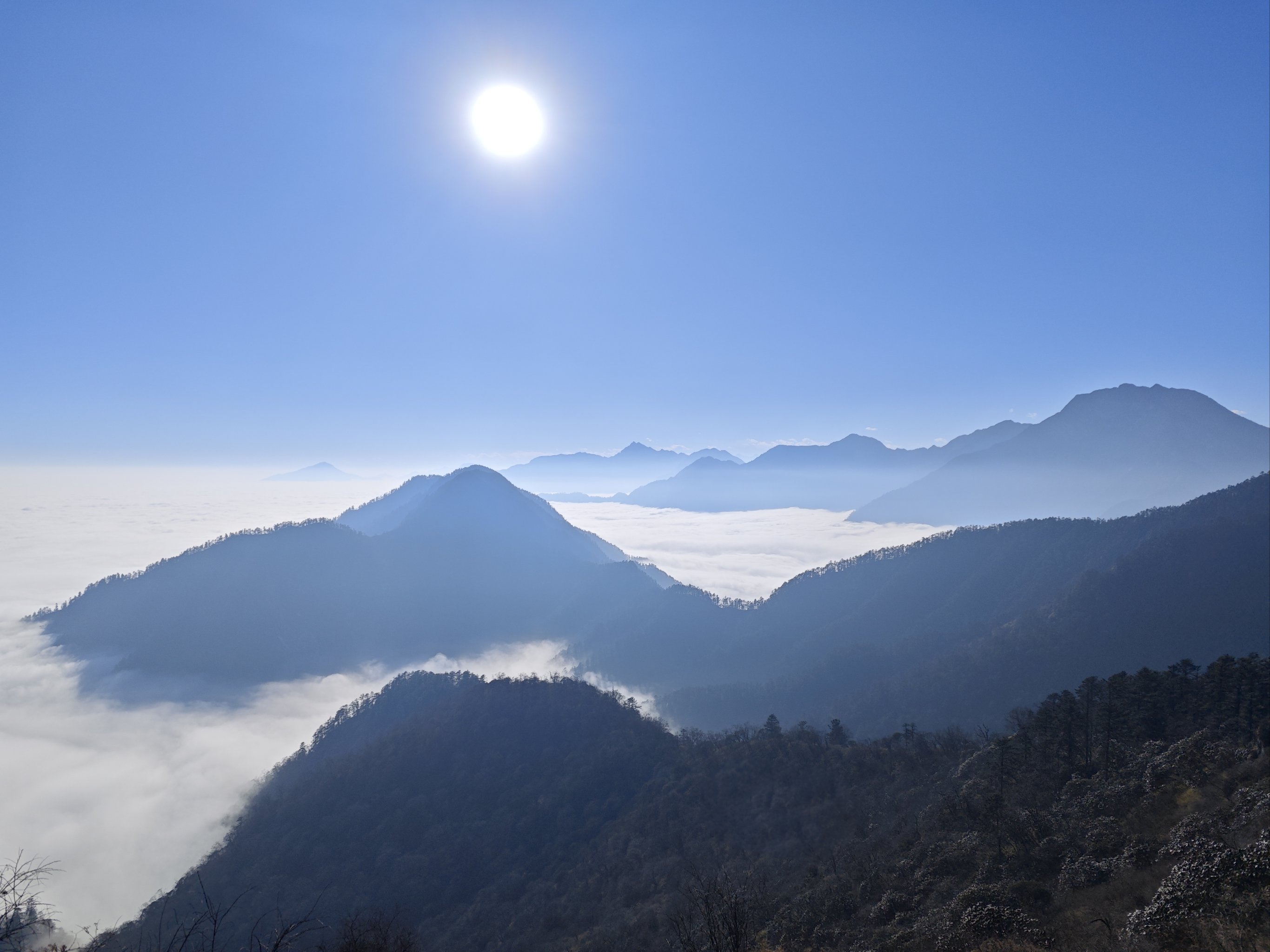 一览众山小的意境图片图片