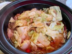 干锅鹅肝菌手撕白菜-88号小吃店·经典云南菜·地道纳西美食