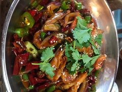干锅虾-胖子菜馆(花园餐厅店)