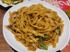 五花肉炒刀削面-韩师傅老大同刀削面(北苑路店)