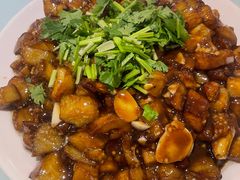 素烧茄子-胖子菜馆(隆昌路店)