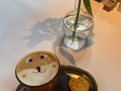 柴犬拿铁-月芽·自由餐厅·西溪湿地餐厅