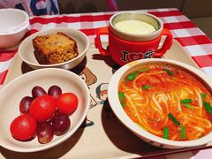 酸汤莜面鱼鱼儿童餐-西贝(吴江路湟普汇店)